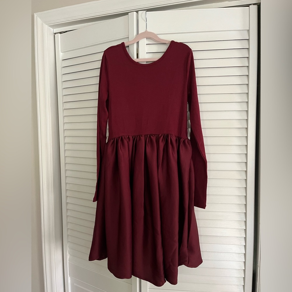 Burgundy GAP Kids Dress